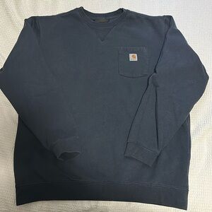 CARHARTT
NAVY BLUE CREWNECK
SIZE XL TALL